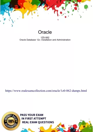 Download Oracle  1z0-062 Exam Questions - Black Friday Sale