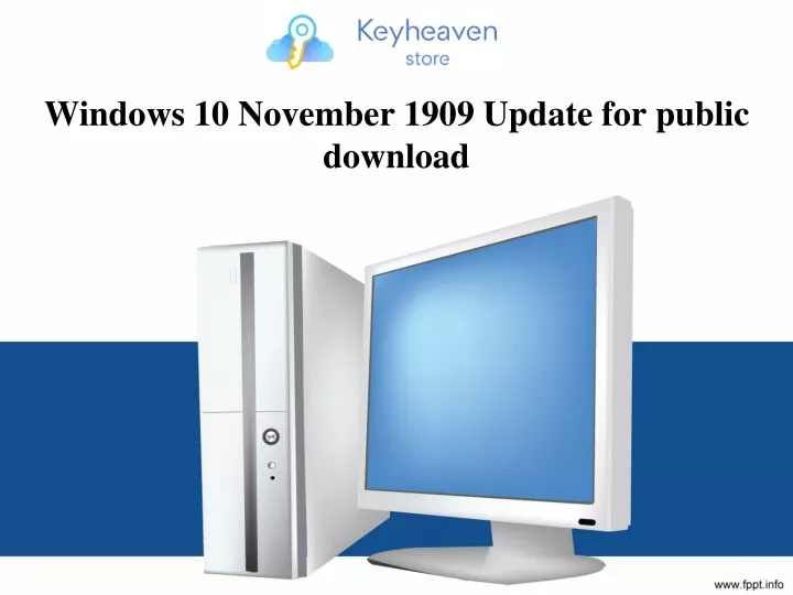 windows 10 november 1909 update for public download