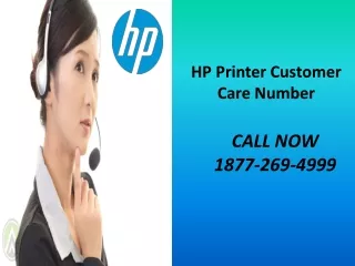 HP Printer Customer Care Number |1877-269-4999|