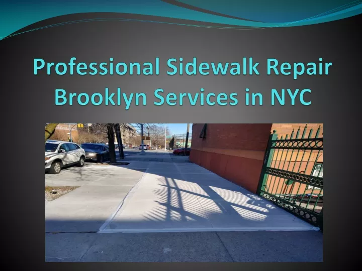 professional sidewalk repair brooklyn services in nyc