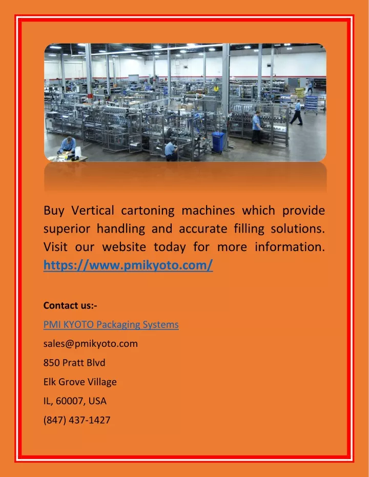 buy vertical cartoning machines which provide