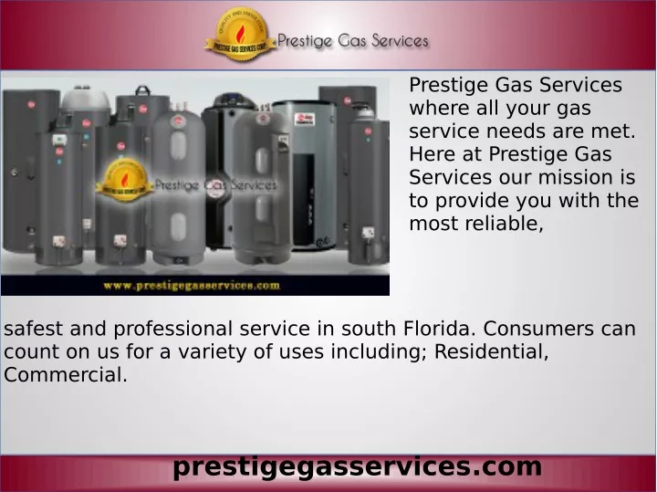 prestige gas services where all your gas service