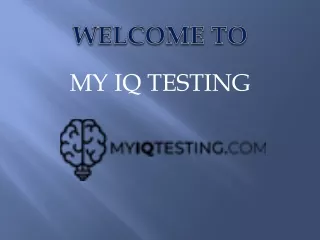 IQ Testing - Get Your IQ Result Right Now