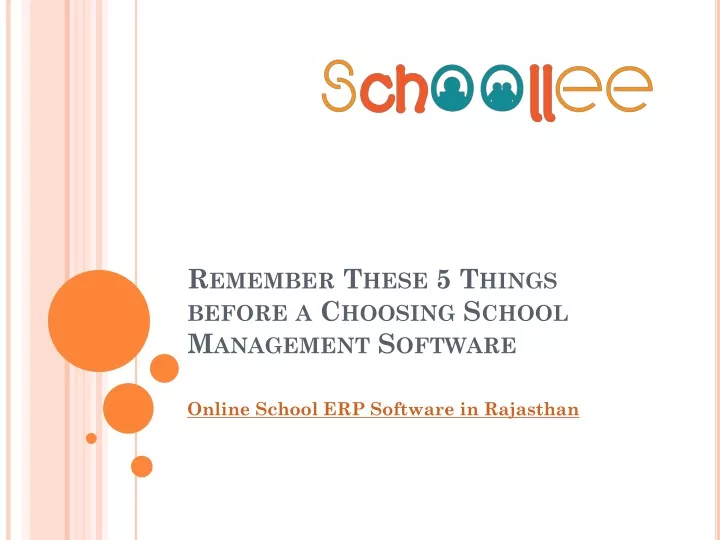 remember these 5 things before a choosing school management software