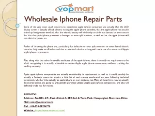 wholesale iphone repair parts