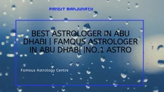 Best Astrologer in Abu Dhabi | Famous Astrologer in Abu Dhabi |No.1 Astro