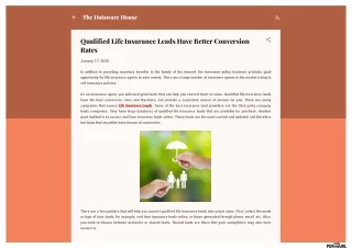 Qualified Life Insurance Leads Have Better Conversion Rates