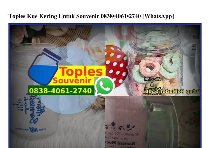 toples kue kering untuk souvenir 0838 4061 2740