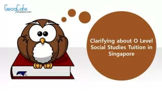 Illuminating O level social studies tuition in Singapore