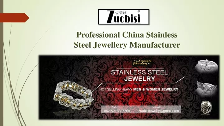 professional china stainless steel jewellery