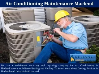 Air Conditioning Maintenance Macleod | 1300652232