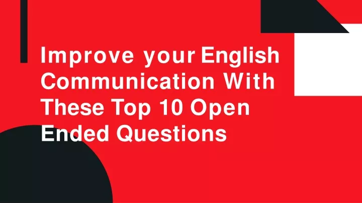 improve your english c ommunication with these