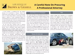 A Careful Note On Procuring A Professional Attorney