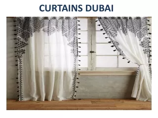 Curtains Dubai