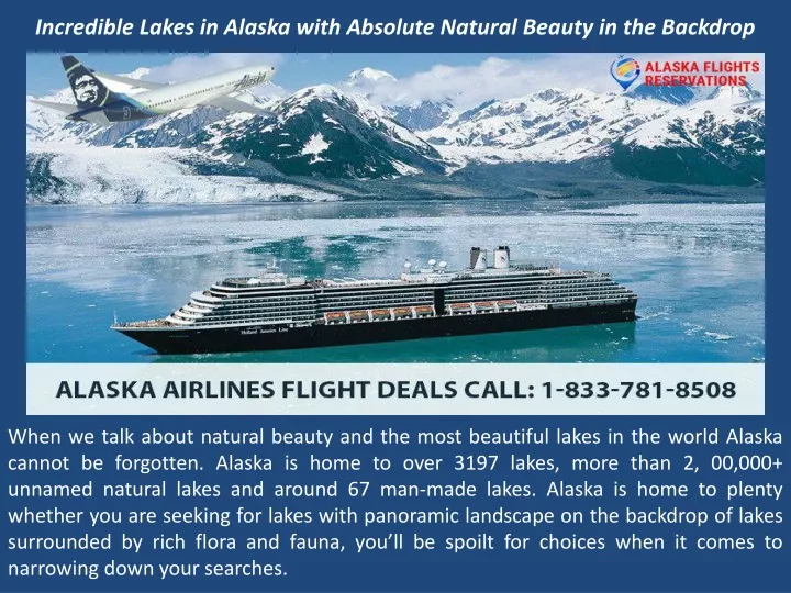 incredible lakes in alaska with absolute natural beauty in the backdrop