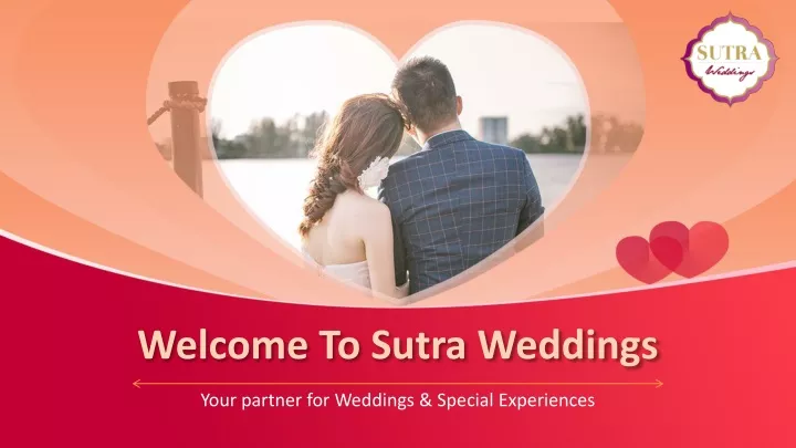 welcome to sutra weddings
