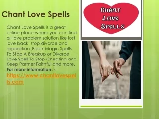 Love Spells That Work In 24 Hours and Without Ingredients