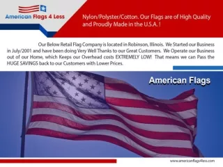 Best quality American flag