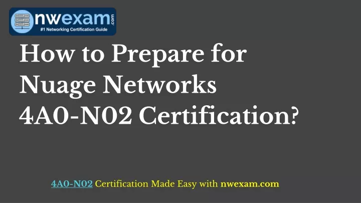 how to prepare for nuage networks