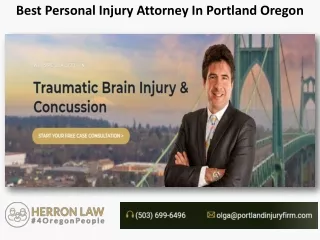 Best Personal Injury Attorney In Portland Oregon