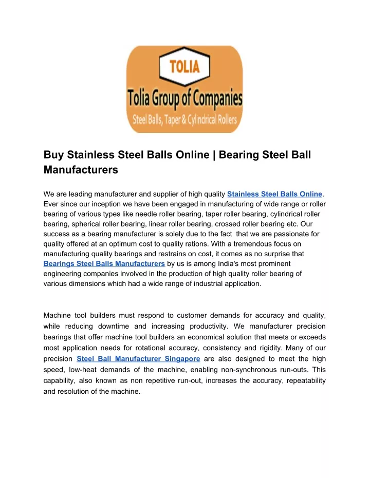 buy stainless steel balls online bearing steel