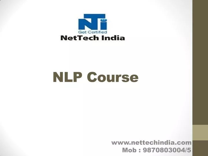 nlp course