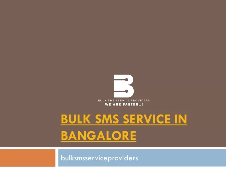 bulk sms service in bangalore