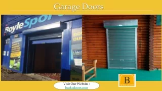 Roller Garage Doors Prices Ireland