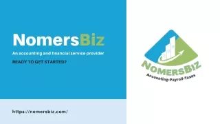 Accounting Services For Small Business & Startups - NomersBiz