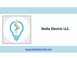 Stella Electric LLC. - www.stellaelectricllc.com