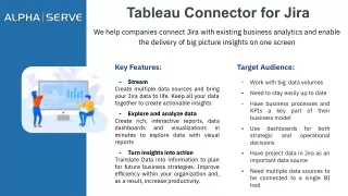 Tableau Connector for Jira