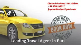Leading Travel Agent in Puri