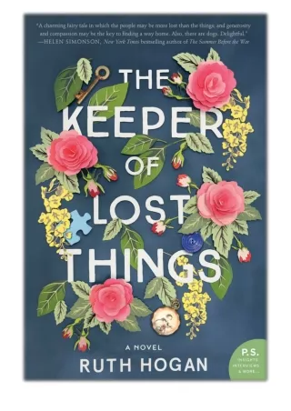 [PDF] Free Download The Keeper of Lost Things By Ruth Hogan