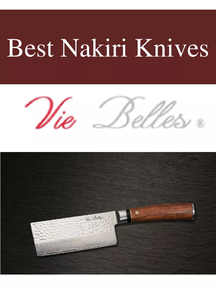 best nakiri knives