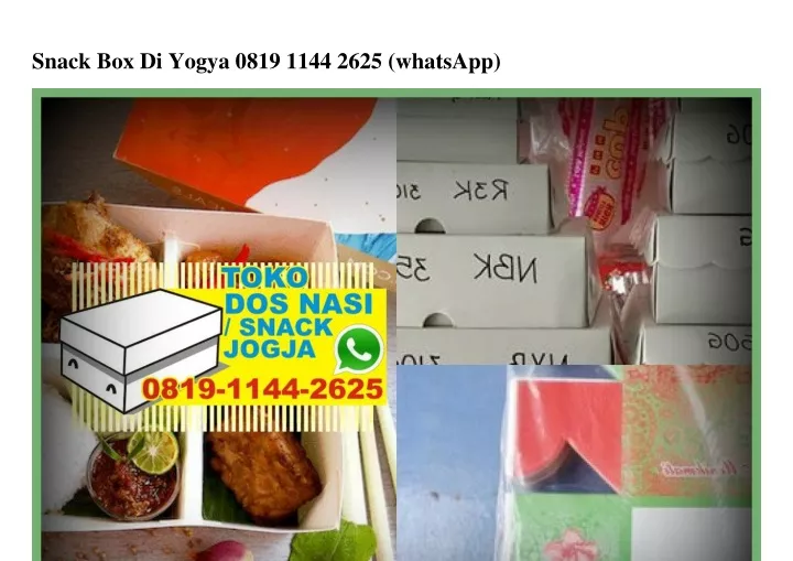 snack box di yogya 0819 1144 2625 whatsapp