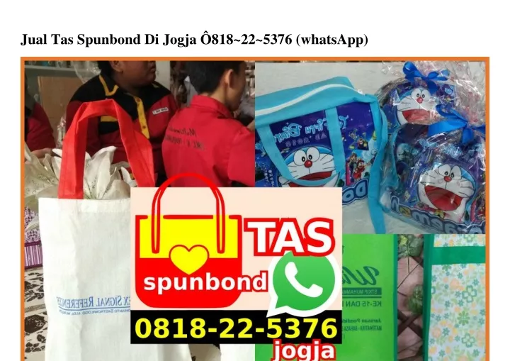 jual tas spunbond di jogja 818 22 5376 whatsapp