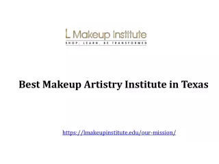 Best  Makeup Artistry Institute in Texas