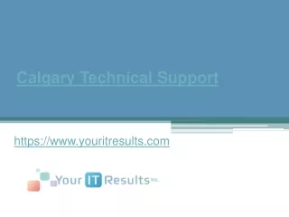 Responsive Calgary Technical Support Services