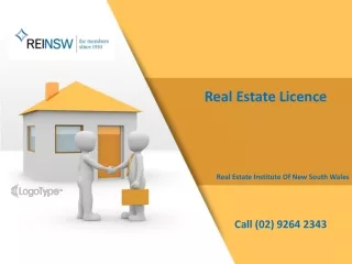 Real Estate Licence - REINSW