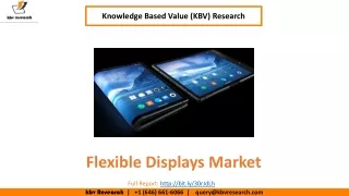Flexible Displays Market Size- KBV Research