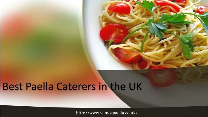 best paella caterers in the uk