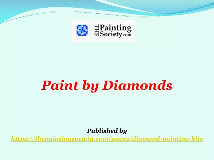 paint by diamonds published by https