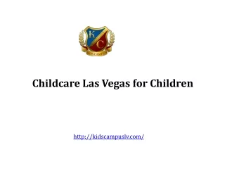 Childcare Las Vegas USA