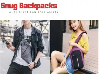 Anti Theft Backpack Australia