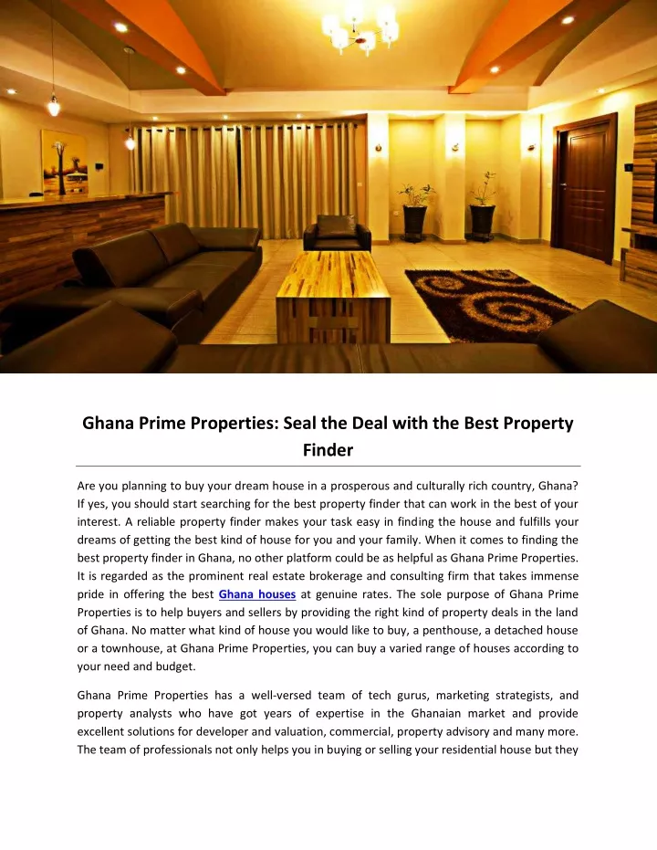 ghana prime properties seal the deal with
