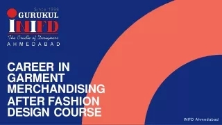 Career in Garment Merchandising After Fashion Design Course