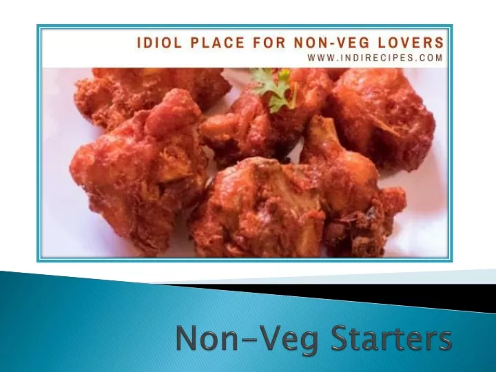 non veg starters