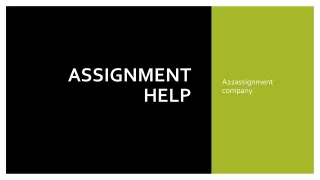 Online Assignment and Class Help | A2zassignment