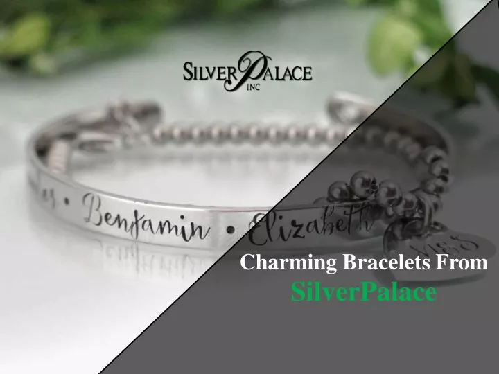 charming bracelets from silverpalace