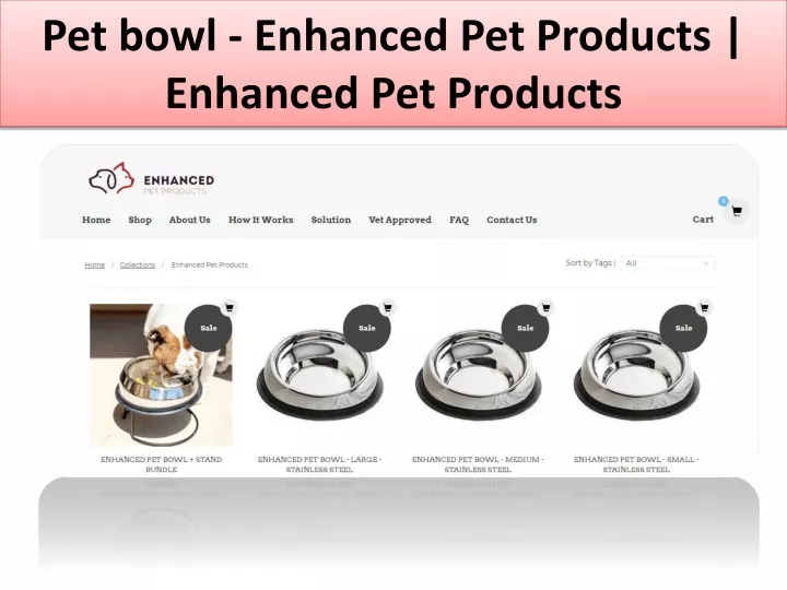 pet bowl enhanced pet products enhanced pet products